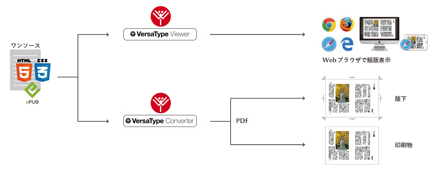 VersaType 概念図
